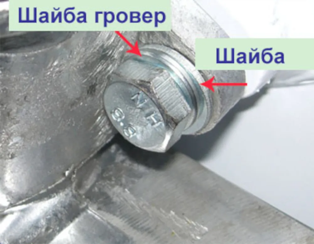 Шайба гроверная оцинкованная Ф3 DIN127
