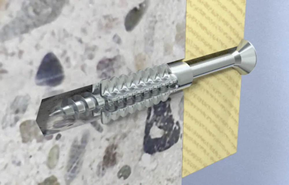 Дюбель металлический  для газобетона 6х52 MUD