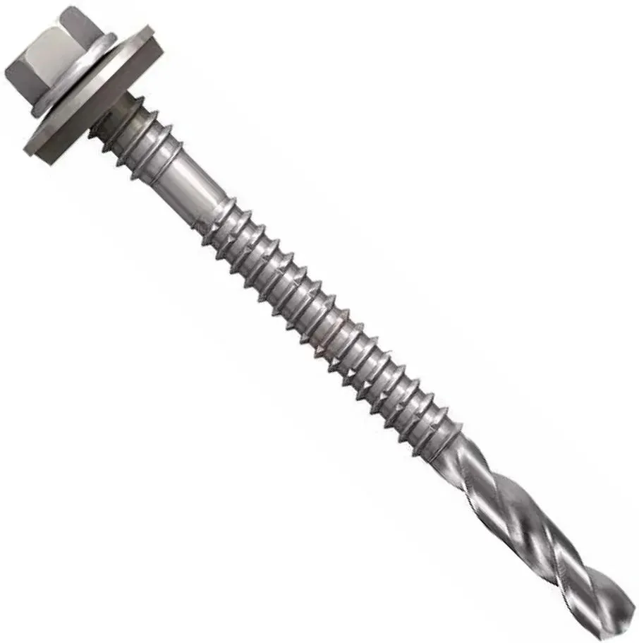 Шуруп оцинкованный Сэндвич 6,3х130 RAL 7024