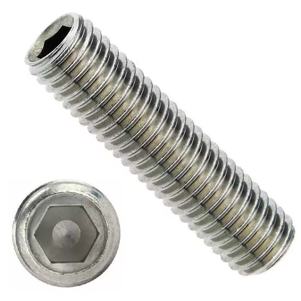 Винт установочный М12х60 DIN 913 А2