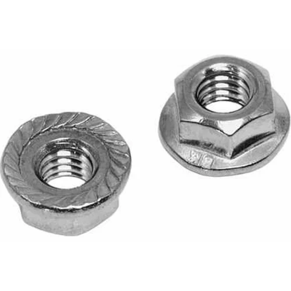 Гайка шестигр. с фланцем М10 DIN6923 А2