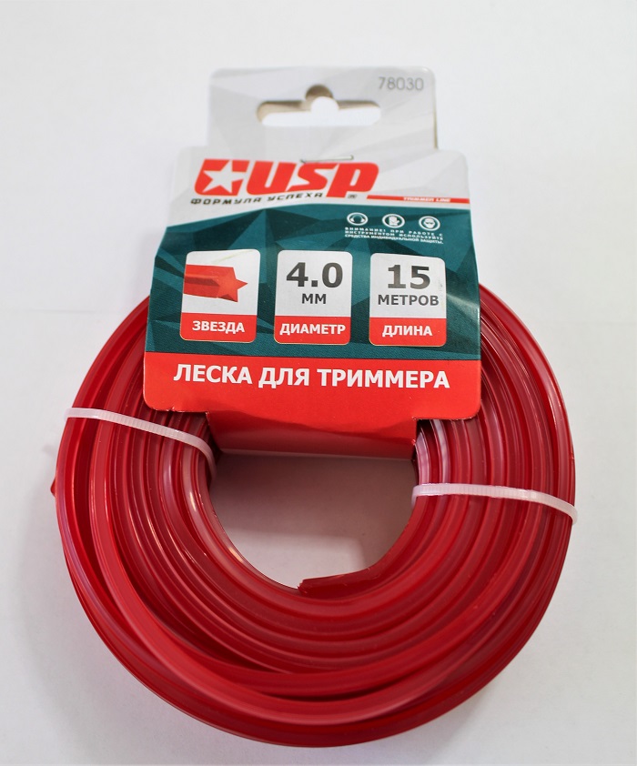 леска звезда для газона