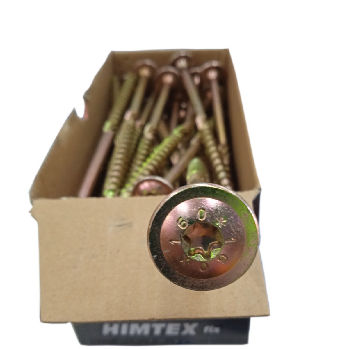 Шуруп по дереву полусфер. гол. конструкционный 8х160 Torx 40 HIMTEXfix 4