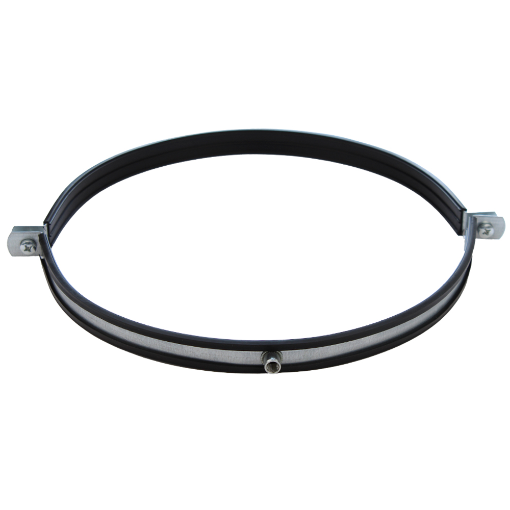 Хомут для воздуховода с резиновым профилем М8 315мм