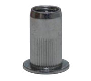 заклепка резьбовая с цилиндрическим бортиком