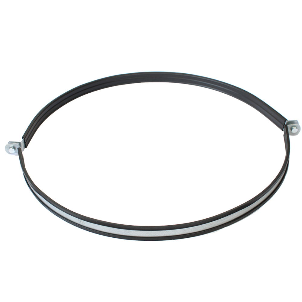 Хомут для воздуховода с резиновым профилем 560мм (Без гайки)