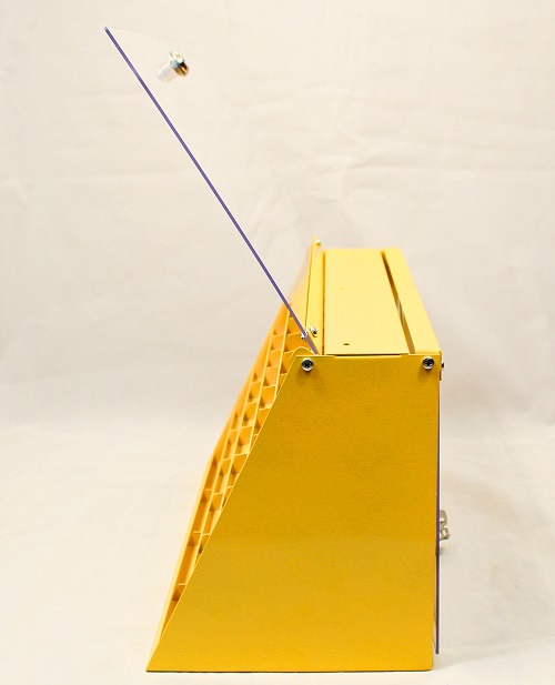 желтая в профиль