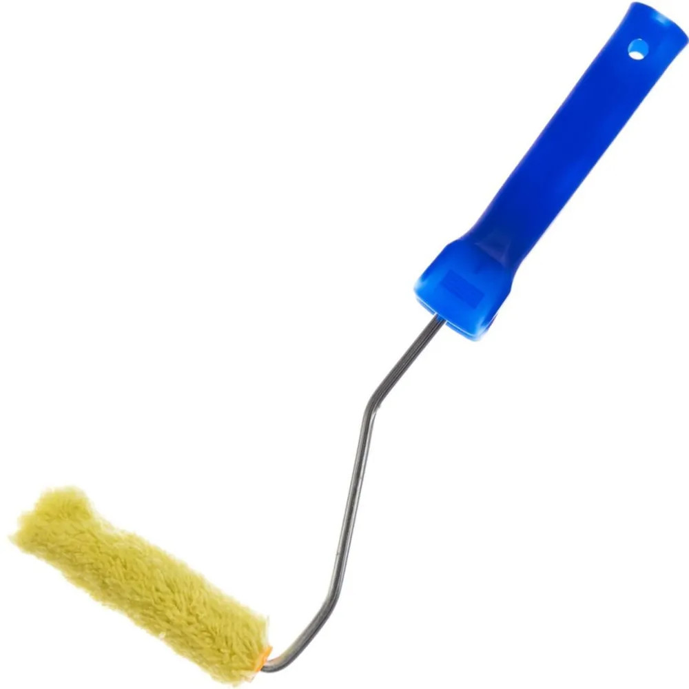 Валик полиакриловый 100 мм мини зеленый д. 15мм ручка 400мм свой склад Краснодар доставка по РФ