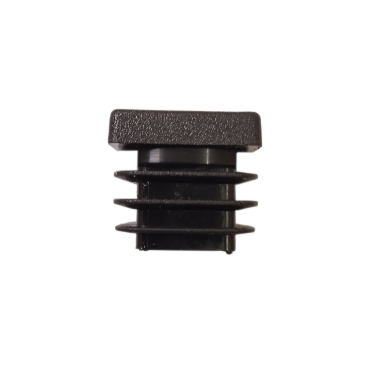 Заглушка квадратная 20х20 пластиковая практичная черная RAL 9017 опт розница любое кол-во