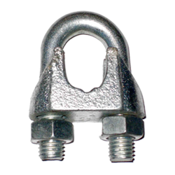 Зажим для стальных канатов М3 DIN741 / DIN 1142