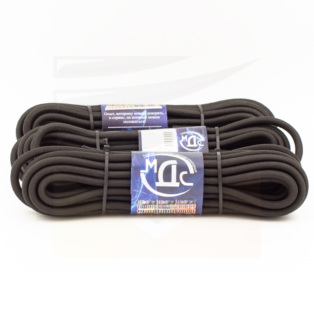 Канат резиновый 10 мм, 10 м МДС