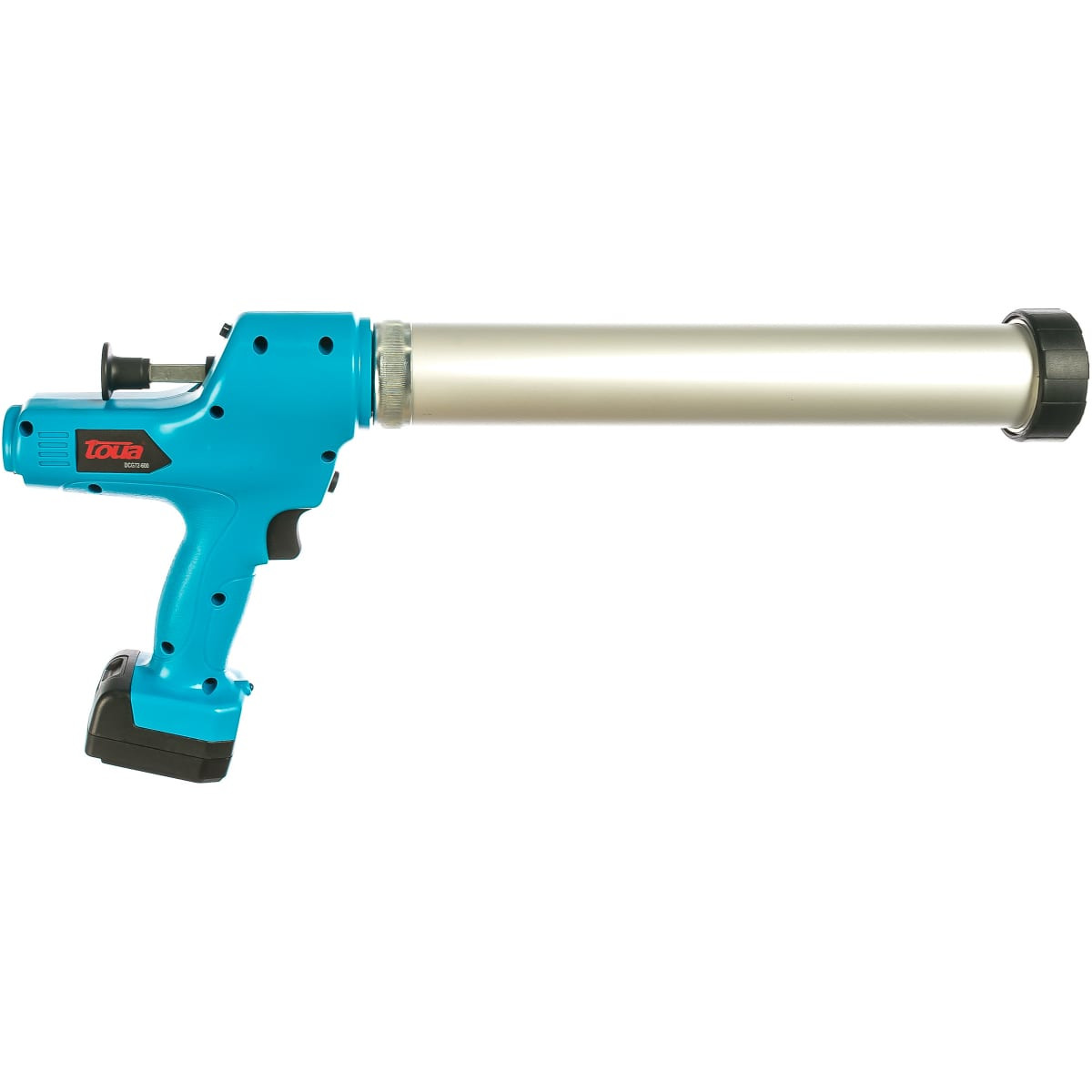 Пистолет дозатор для герметика 600мл аккумуляторный TOUA DCG72-600 2