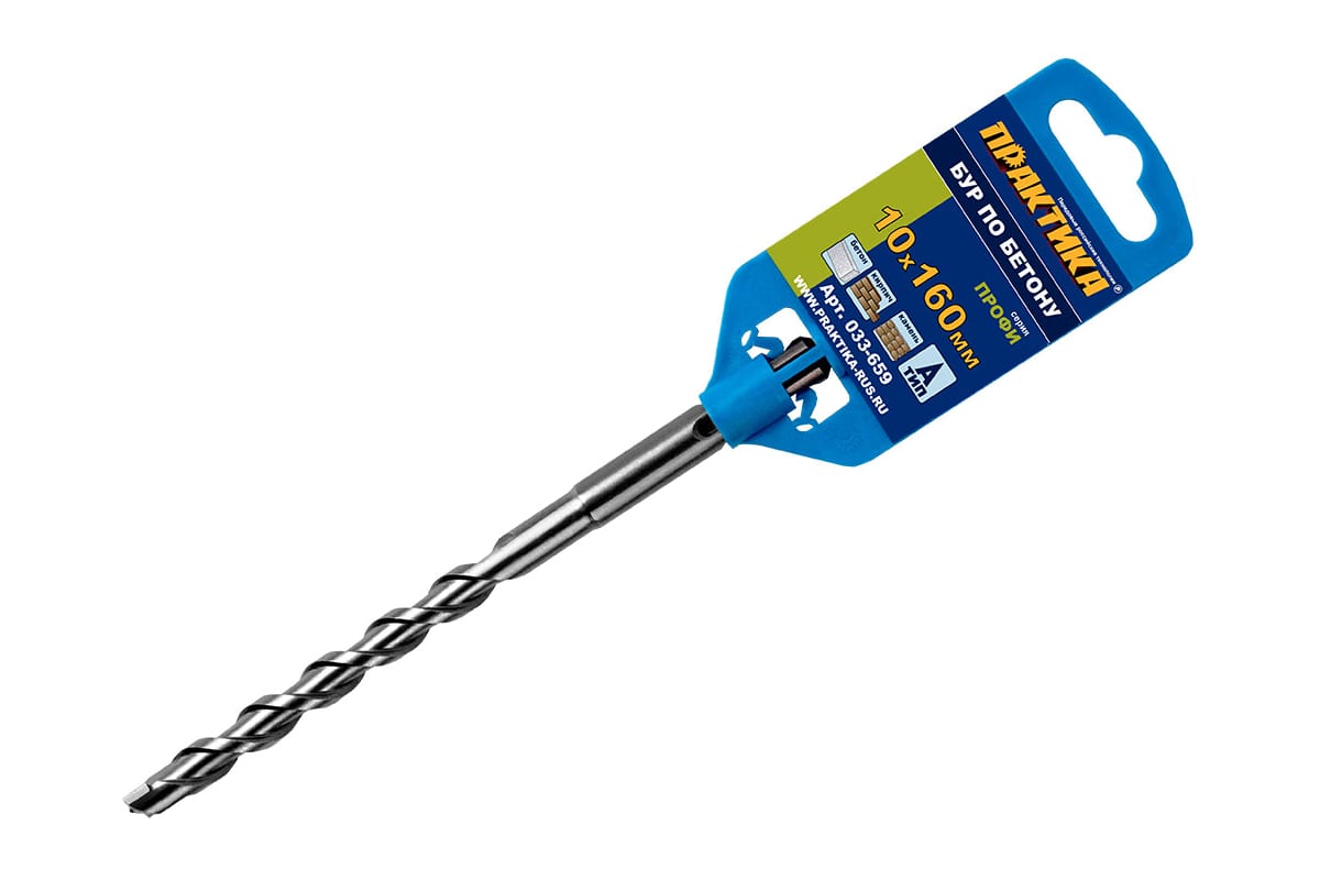 Бур SDS+ 10х160 мм Практика серия 