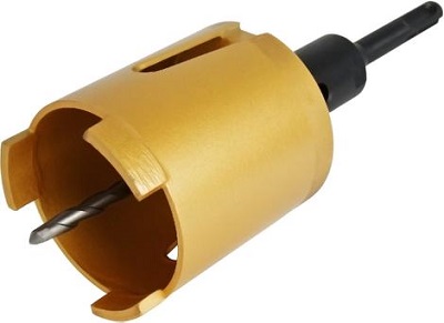 алюмин коронка практика