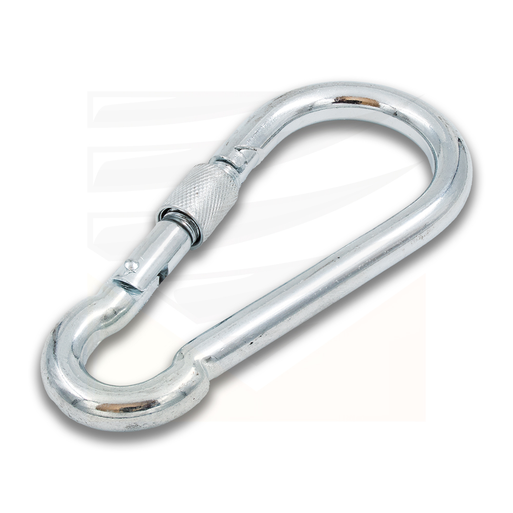 Карабин пожарный с фиксатором 15 мм