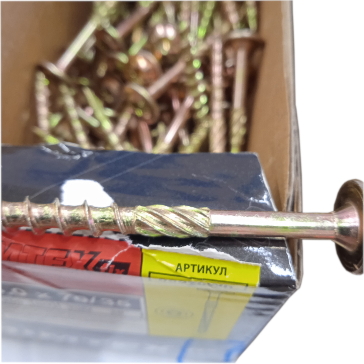 Шуруп по дереву полусфер. гол. конструкционный 6х70 Torx 30 5