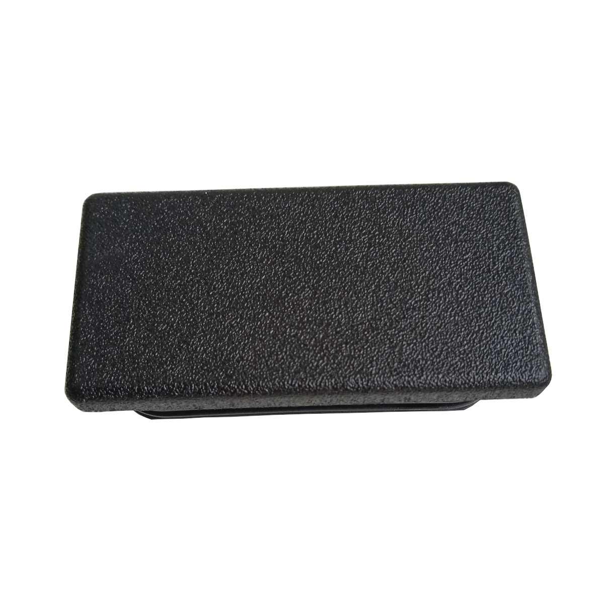 Заглушка прямоугольная 30х60 пластиковая практичная черная RAL 9017 2