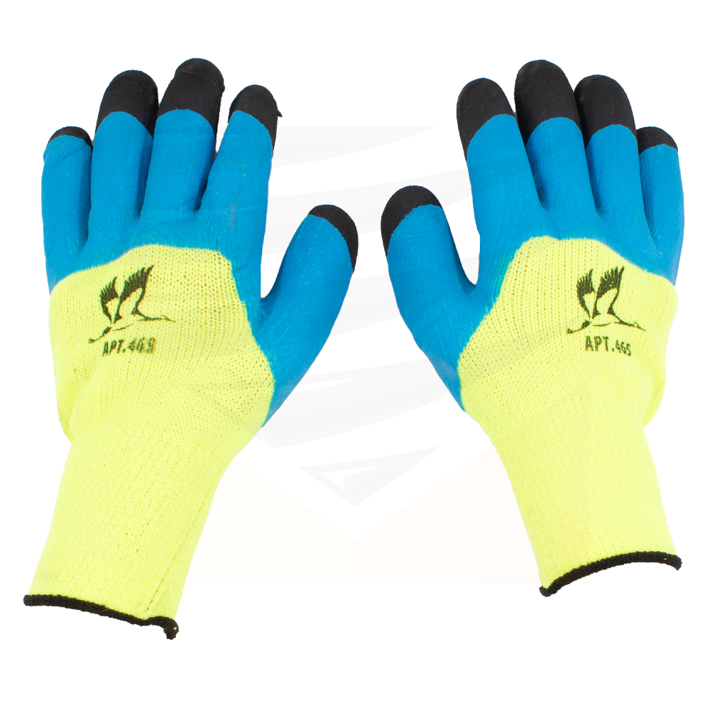 Перчатки акрилов. с текст.латекс. покрытием Торро утепленные