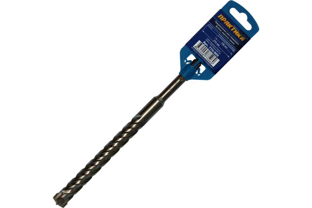 Бур SDS+ 16х210 мм Практика Х-тип 