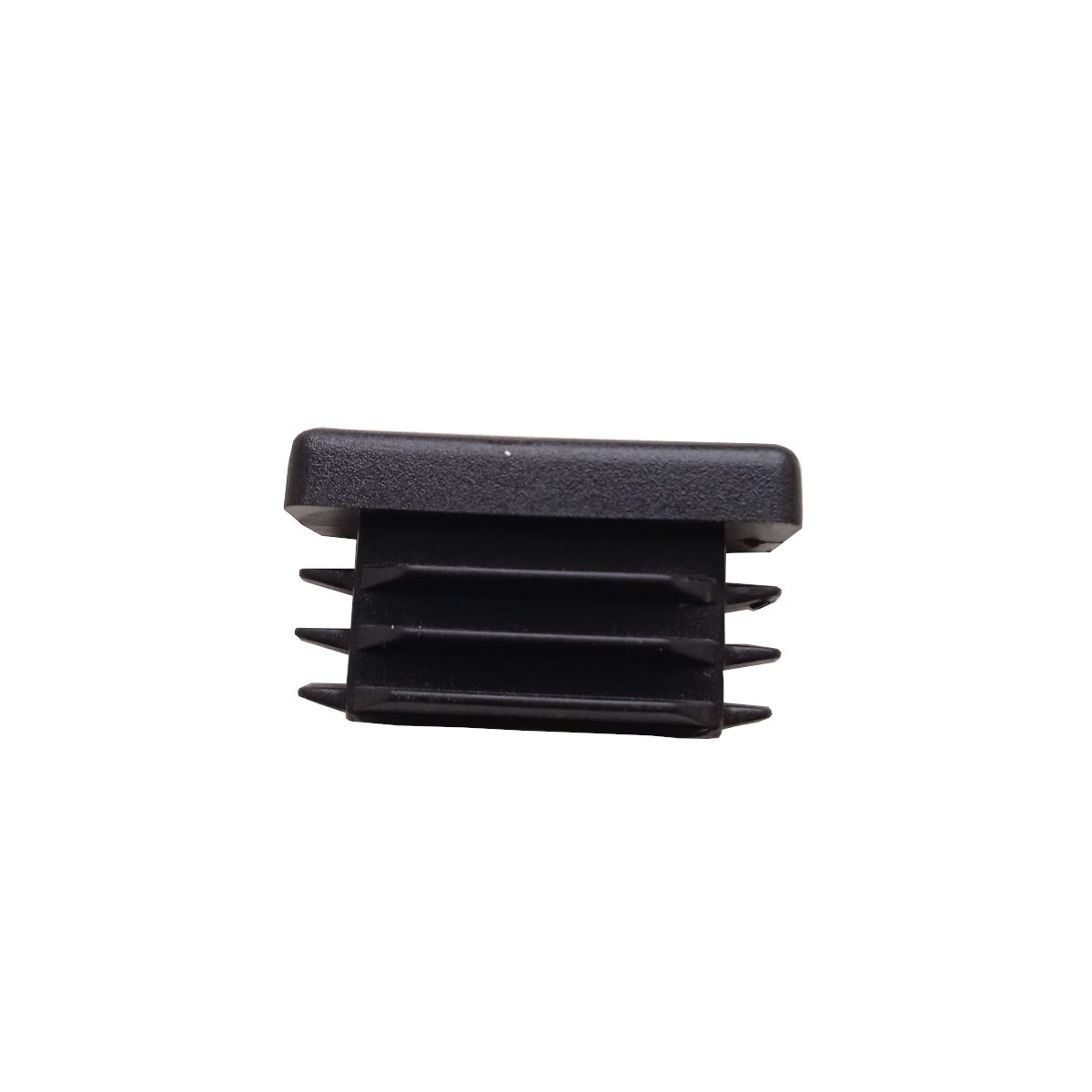 Заглушка прямоугольная 15х30 пластиковая практичная черная RAL 9017 опт розница любое кол-во