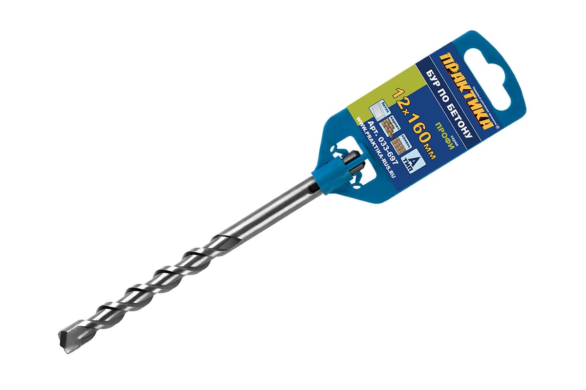 Бур SDS+ 12х160мм Практика серия 