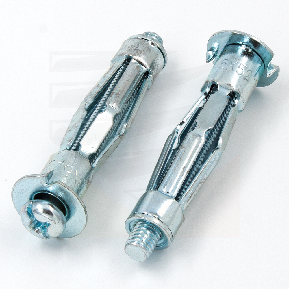 Дюбель HM 6х52 S складной металлический пустотный Fischer