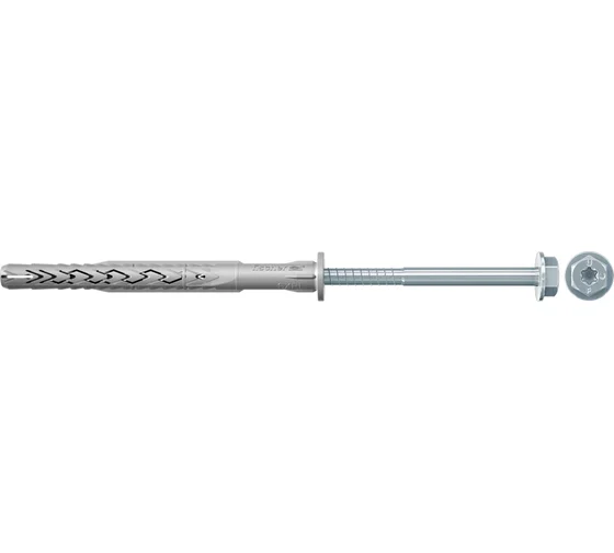 Дюбель фасадный 10х200 SXRL FUS Fisсher (с шурупом)