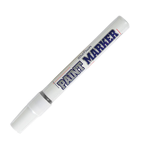 Нитро-основа¶маркер промышленный, строительный, по стеклу бетону металлу толщина полосы написания 2