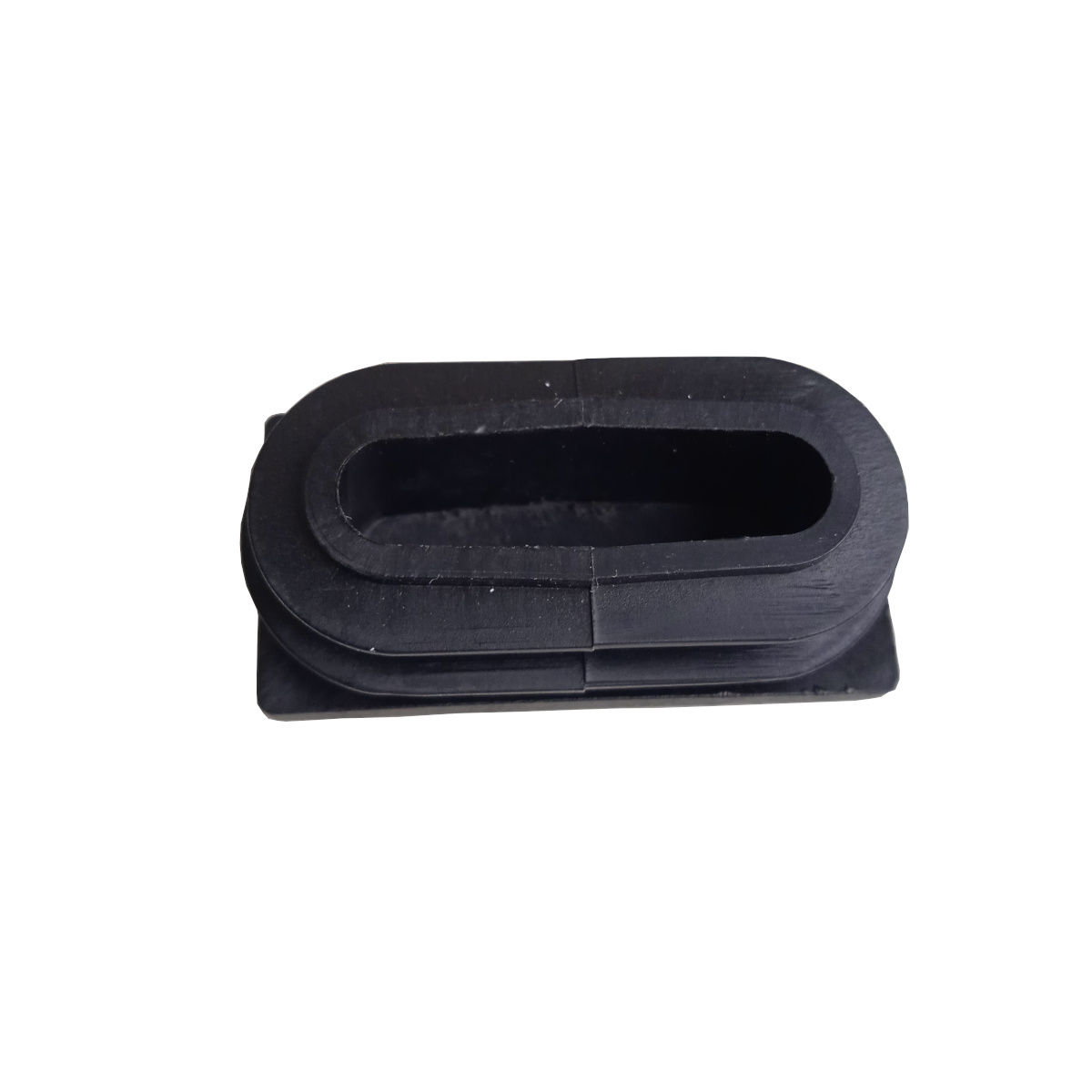 Заглушка прямоугольная 20х40 пластиковая декоративнаячерная RAL 9017 3