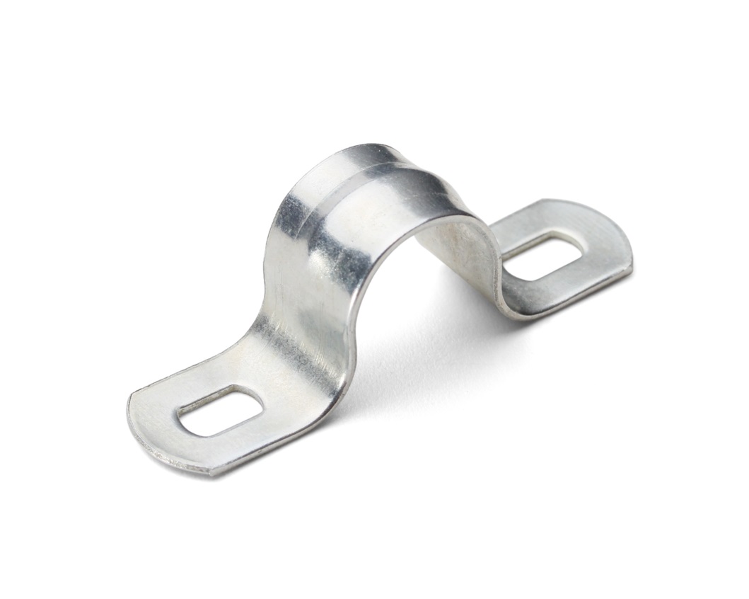 скоба двухлапковая оцинкованная