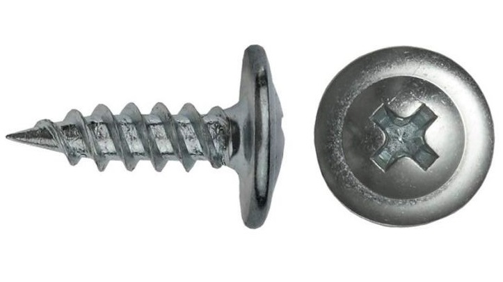 Саморез с пресс шайбой шуруп винт самонарезной гост оптом в краснодаре 4,2*16