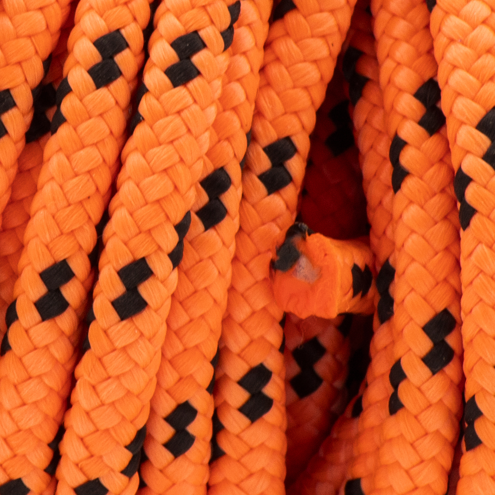 Канат полипропиленовый плетеный 5 мм 16 прядный 50 м с сердцевиной МДС