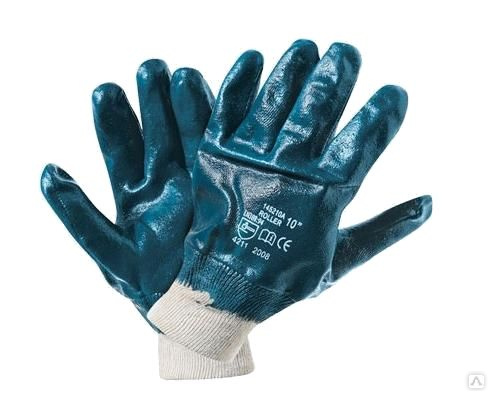 перчатки масло бензо стойкие с манжетом