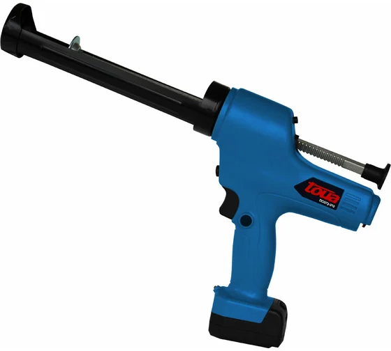 Пистолет дозатор для герметика 310мл аккумуляторный TOUA DCG72-310