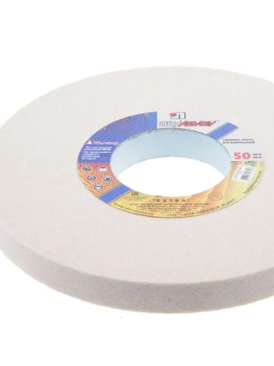 Круг шлифовальный 300х40х127 25А Луга (белые) оптом и в розницу есть на складе, доставка по России