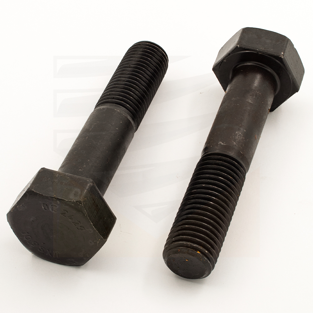 Болт с шестигранной головкой М24х120 класс прочности 10.9 ГОСТ Р52644-2006 черный