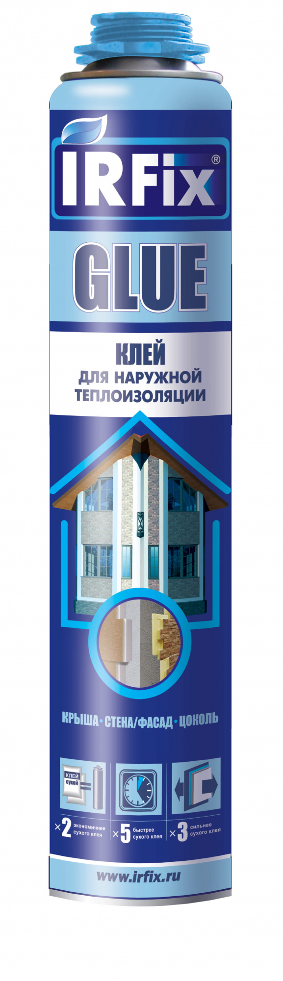 Клей-пена для утеплителя тм ИРФИКС